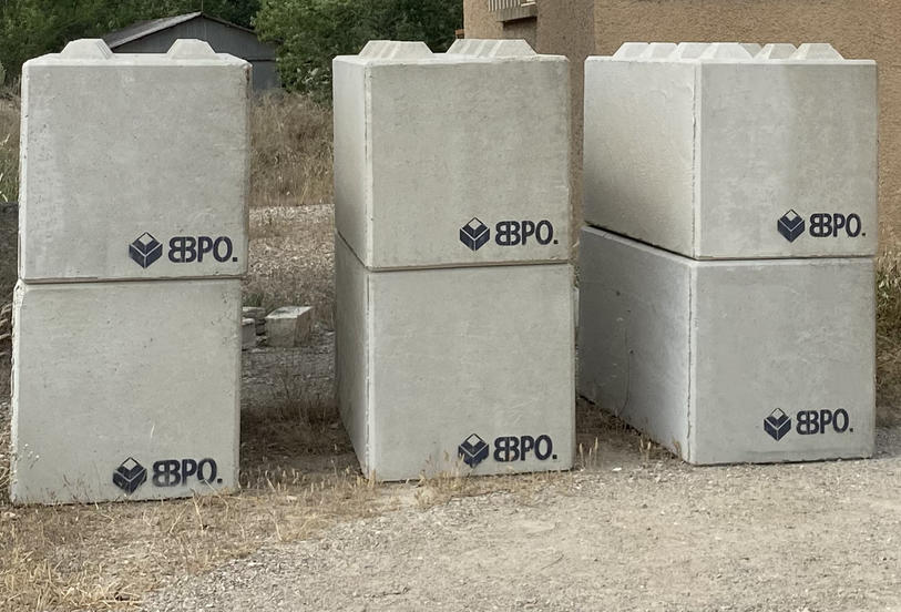 Blocs L 80 pour obstacles Anti-Bélier