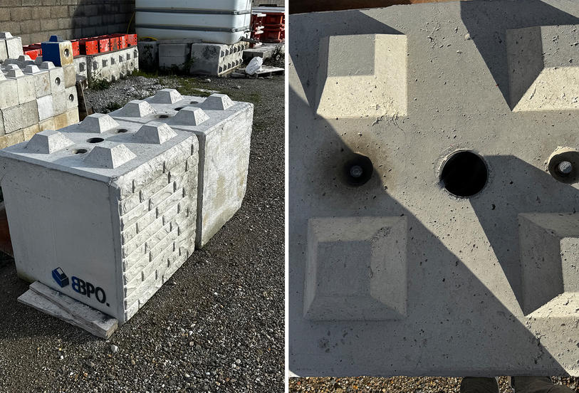 Version demi Bloc M80 - Face matricée