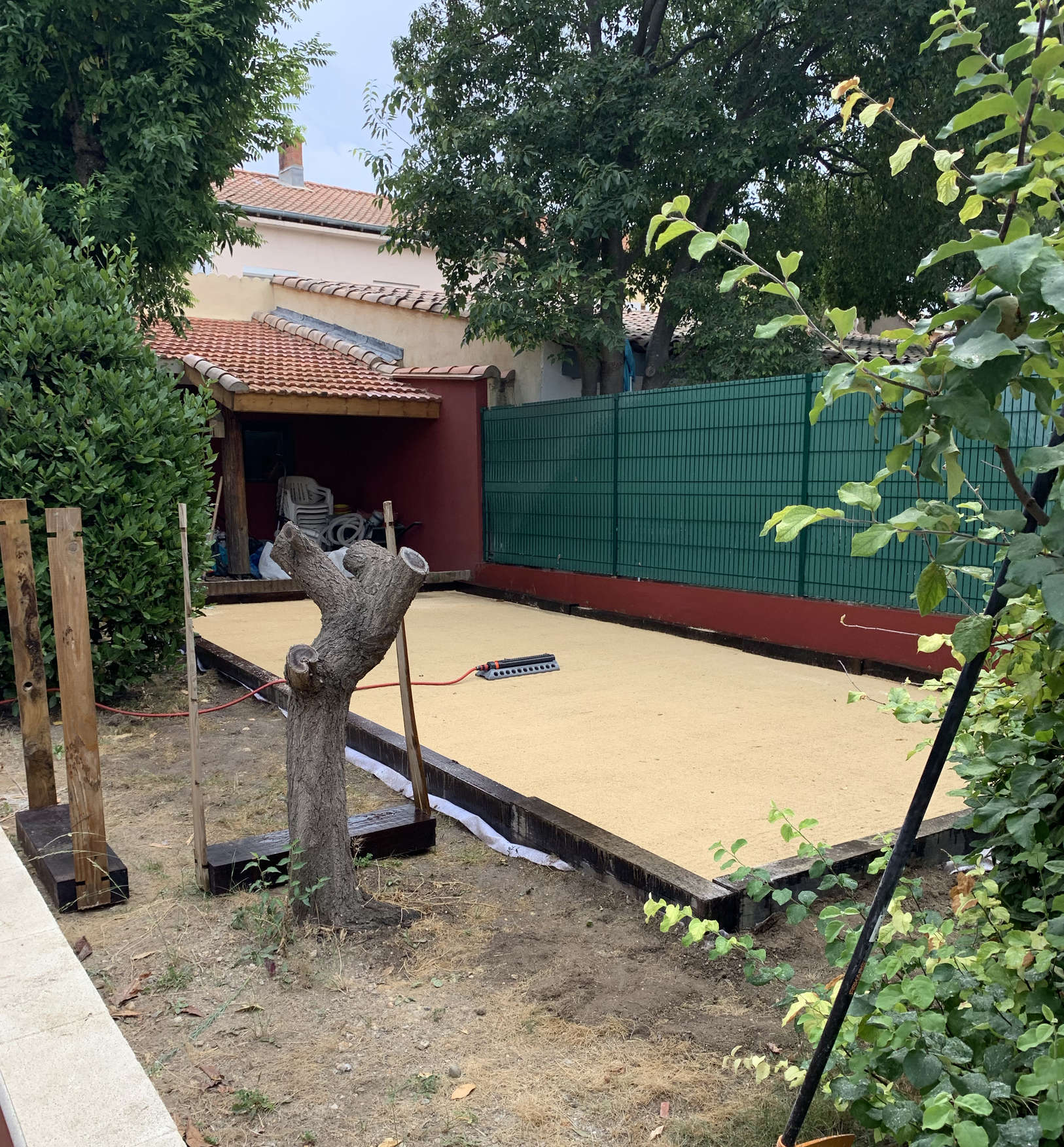 Construire son terrain de pétanque Construire son terrain de pétanque
